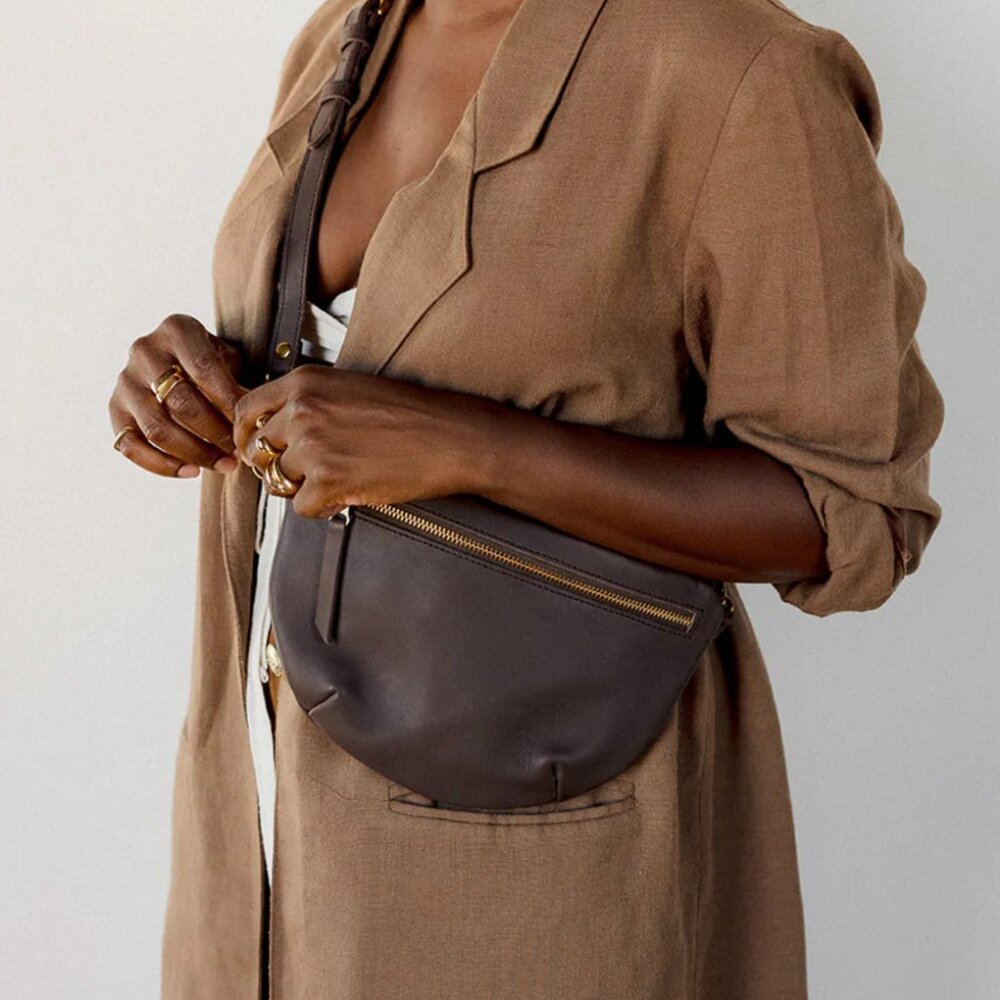 Abby Alley Sling Bag Mocha